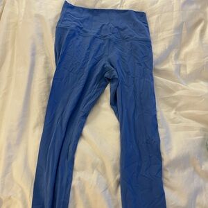 Poolside blue lululemon leggings